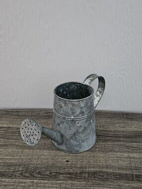 Vintage Galvanized Watering Can Farmhouse Decor